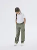 NAME IT Bequeme Mädchen Cargo Hose Stretch Denim Baggy Produktbild-Vorschau 8