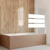 Jopassy cabina doccia schermo pieghevole per vasca da bagno Anteprima dell’immagine prodotto 7
