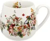 DUO FLORAL Fassbecher 430 ml VINTAGE FLOWERS WHITE New Bone Produktbild-Vorschau 3