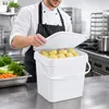AUER 10,3 Liter Eimer rechteckig mit Deckel 29 x 20 x 27 cm Produktbild-Vorschau 6