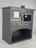 - Holzofen PRITY 1P34 10,1 kW mit Backofen & Metallplatte Produktbild-Vorschau 10
