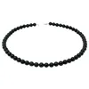 Kette-aus-Onyx-und-925-Silber-schwarz-klassisch Produktbild-Vorschau