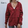 Damen Wasserdicht Leicht Regenjacke Atmungsaktiv Faltbar Produktbild-Vorschau 1