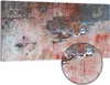 DEQORI Hybrid Leinwand Bild 100x50 cm 'Roter Zerfall' Produktbild-Vorschau 1
