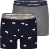 Happy Shorts Herren Retro Boxer 2-Pack Jersey XMAS - Santa Produktbild-Vorschau 4