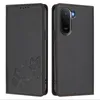 Lederhülle für Xiaomi Redmi A7 Pro, Schmetterling Prägung Produktbild-Vorschau 1