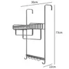 Duschkörbe & -ablagen, Duschablage ohne Bohren, Aluminium Produktbild-Vorschau 9