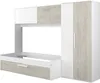 Bett Lev 90x200 cm mit Schrank und Bettschublade - Produktbild-Vorschau 7