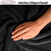 Fleece Kuscheldecke 150x200 cm Flauschiges Polyester Produktbild-Vorschau 6