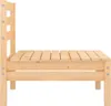 The Living Store 4-tlg. Garten-Lounge-Set Massivholz Kiefer Produktbild-Vorschau 9