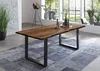 Baumkantentisch 240x100 cm Mephisto, Akazienholz massiv + Produktbild-Vorschau 3