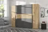 Furniture24 Kleiderschrank Narago NRGS82511 Schrank 270 cm Produktbild-Vorschau 4