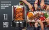HEINRICH S HDG 8687 Grill Elektro Schwarz 1400 W Produktbild-Vorschau 9