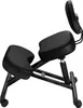 SucceBuy Sedia ergonomica con rotelle e schienale, sgabello Anteprima dell’immagine prodotto 1