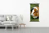 MuchoWow® Textilposter Meerschweinchen draußen 90x180 cm Produktbild-Vorschau 3