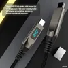 USB-C Kabel Schnellladekabel 240W Anzeige Laptop Datenkabel Produktbild-Vorschau 6