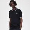 Fred Perry Twin Tipped Couleur Noir Voir les images du produit 2