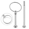 10 Stück Silber Metallstange Mittellochausstech für 2 bis 3 Produktbild-Vorschau 5