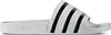 Adidas Adilette Weiß/Schwarz - Badesandale - 280648. Heute Produktbild-Vorschau 48