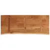A wooden tabletop with three hooks attached. Produktbild-Vorschau
