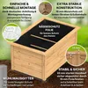 TTL GARDEN LARENA XL Holz Hochbeet 210x90x84cm mit Produktbild-Vorschau 3