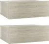 vidaXL Hängende Nachttische 2 Stk. Sonoma-Eiche 40x30x15 cm Produktbild-Vorschau 9