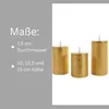 6er Set Led Kerzen 7,5cm ø Kerze flackernde Flamme mit Produktbild-Vorschau 4