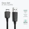 CELLONIC 1x USB A Cavo dati compatibile con Samsung Anteprima dell’immagine prodotto 2