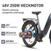 Gunai E-Bike Elektrofahrrad 26 Zoll Fatbike Pedelec Damen Produktbild-Vorschau 4