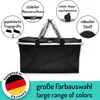 e-Best Einkaufskorb mit Tragegriffen (3x Schwarz) Produktbild-Vorschau 3