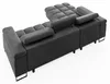 ECKSOFA CLOUD : Canapé d'angle en velours, convertible avec Voir les images du produit 7