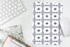 MuchoWow® Mauspad Mousepad Portugal - Muster - Blau 18x27 Produktbild-Vorschau 5