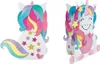 Two views of a craft kit for making a unicorn lantern. Produktbild-Vorschau