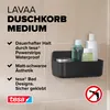 tesa Lavaa Duschkorb M mattschwarz 3kg Produktbild-Vorschau 2