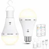 2er Set E27 LED-Akkulampen mit Fernbedienung, USB-C Produktbild-Vorschau 1