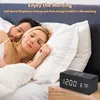 Digitaler Wecker mit kabellosem Ladegeraet LED-Tischwecker Produktbild-Vorschau 5