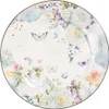 Clayre & Eef Assiette à déjeuner Ø 19 cm Blanc Bleu Voir les images du produit 1