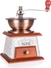 Keramik/Kov Kaffeebohnenmühle mit Holzdetails Produktbild-Vorschau 1