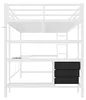 ELANDEPOT Hoogslaper 140 × 200 cm wit LED-verlichting USB- Productafbeelding-voorbeeld 15