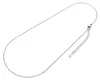 Vintageparts Gliederkette Edelstahl Platinfarben 40cm Produktbild-Vorschau 1
