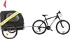Wiltec príves na bicykel pre psov 220x700x78cm žlto-čierny Náhľad obrázku produktu 6