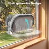 Fudajo Fenster Katzenhängematte 30 x 52 cm dunkelgrau, Produktbild-Vorschau 5