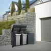 ML-Design Mülltonnenbox 4er für 4 Tonnen 240L 264x80x116,3 Produktbild-Vorschau 8