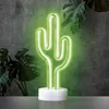 2er Set LED-Deko Kaktusleuchte in Neon-Optik Kaktus Produktbild-Vorschau 2