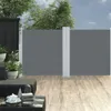 vidaXL Store latéral extensible Anthracite 120 x 600 cm Voir les images du produit 16