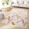 Tapiso Koberec Crystal Modern Brown Gold Beige Obývacia Náhľad obrázku produktu 1