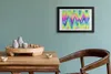 Bild 30x20 MDF-Rahmen, Wandkunst Regenbogen Hintergrund Produktbild-Vorschau 2