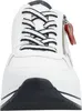 A close-up, front-facing view of a white sneaker. Produktbild-Vorschau