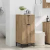 vidaXL Badkamerkast, Artisan-eikenhout, 39,5 x 36 x 88 cm Productafbeelding-voorbeeld 4