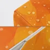 Quadratischer Sitzpouf Aperol Spritz – Bequemer Hocker für Wohnzimmer & Schlafzimmer – Polsterhocker Náhľad obrázku produktu